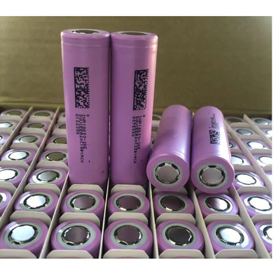 INR18650-26E 2600mAh 3C 1000 Siklus 3.65V Baterai lithium-ion 18650