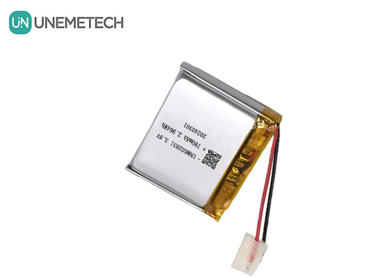 4.35V Baterai Li-ion Tegangan Tinggi 682531 780mAh 3.8V Baterai Perangkat Wearable CE Disetujui