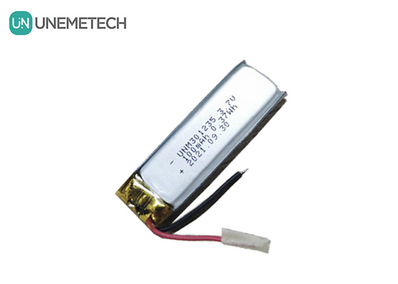 3.7V 100mAh 301235 Baterai Lithium Polimer Isi Ulang untuk Elektronik Konsumen