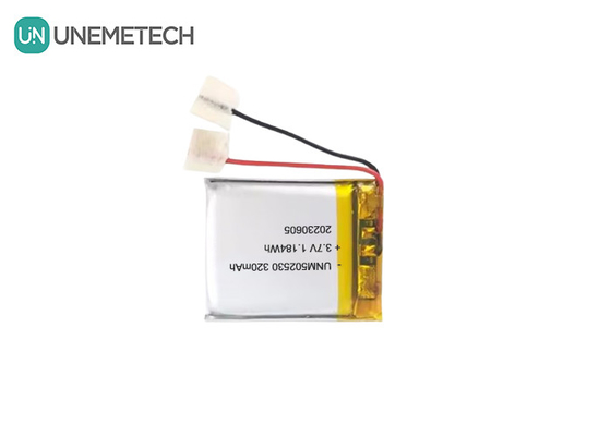 502530 3.7V 320mAh Baterai Litium Polimer Isi Ulang untuk Produk Wearable