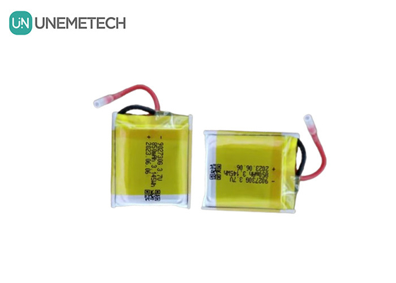 3.7V 850mAh baterai lithium polimer isi ulang 902730 untuk GPS Digital Camera Charger