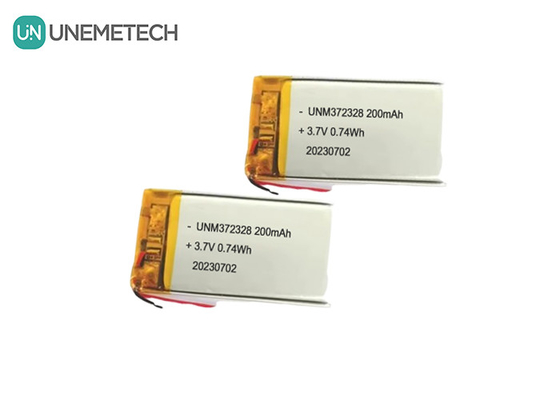 3.7V Lipo baterai isi ulang 372328 3.7V 200mAh Li-ion Polymer Baterai untuk Produk Elektronik