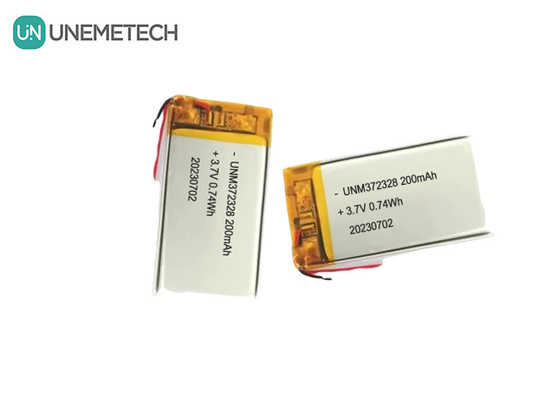 3.7V Lipo baterai isi ulang 372328 3.7V 200mAh Li-ion Polymer Baterai untuk Produk Elektronik