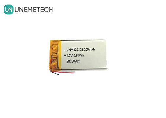 3.7V Lipo baterai isi ulang 372328 3.7V 200mAh Li-ion Polymer Baterai untuk Produk Elektronik