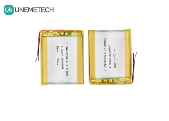 Baterai Li-ion Polimer 502533 3.7V 370mAh Baterai Li-polimer isi ulang untuk Jam Telepon
