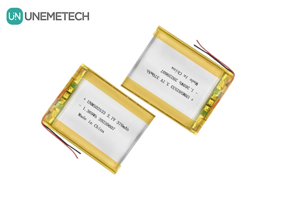 Baterai Li-ion Polimer 502533 3.7V 370mAh Baterai Li-polimer isi ulang untuk Jam Telepon