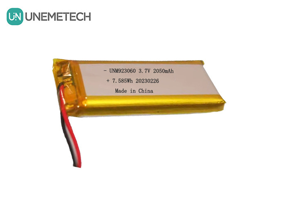 Baterai Lipo Baterai 3.7V 2050mAh 923060 Untuk Produk Digital