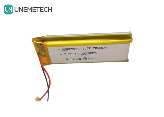 Baterai Lipo Baterai 3.7V 2050mAh 923060 Untuk Produk Digital