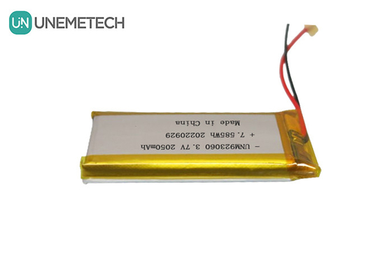 Baterai Lipo Baterai 3.7V 2050mAh 923060 Untuk Produk Digital