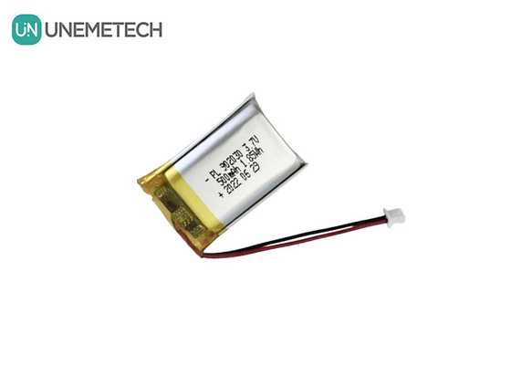 3.7V 500mAh Lithium Polymer Rechargeable Battery 902030 untuk Perangkat Wearable
