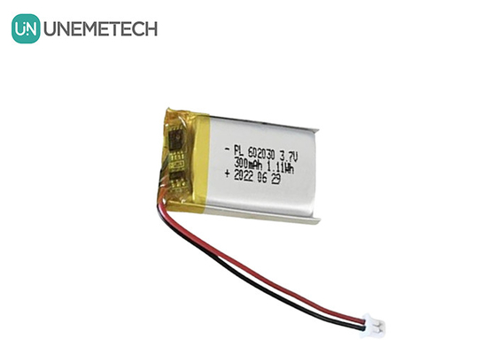3.7V 300mAh Baterai Lithium Ion Polymer Baterai 602030 untuk GPS Tracker
