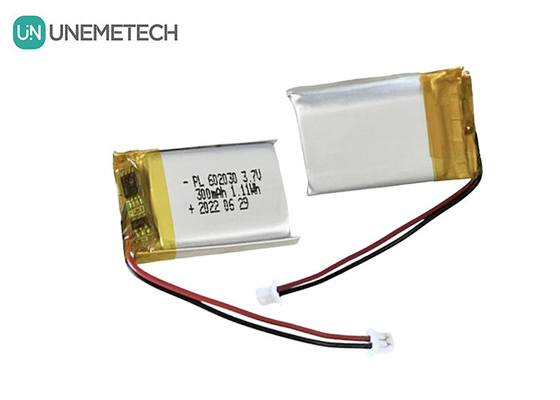 3.7V 300mAh Baterai Lithium Ion Polymer Baterai 602030 untuk GPS Tracker