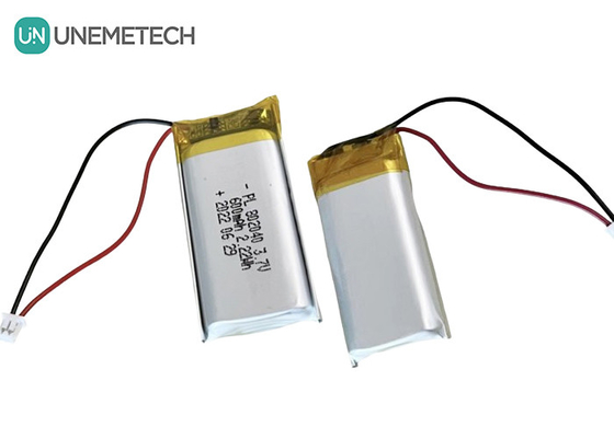 3.7V 600mAh Baterai Li Polymer isi ulang 802040 untuk Produk Elektronik