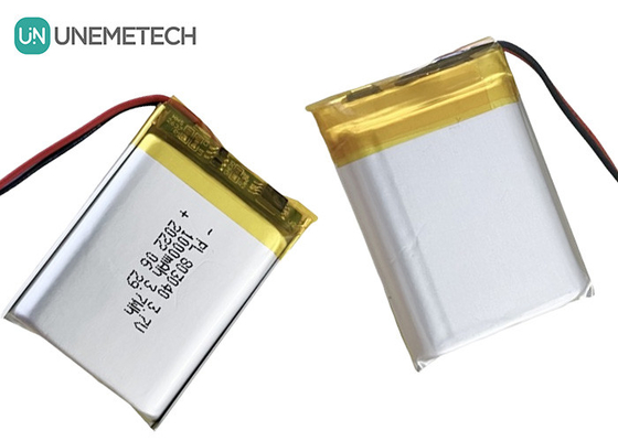 3.7V Lithium Polymer Battery 803040 1000mAh Poly Lithium Battery untuk Instrumen Kosmetik