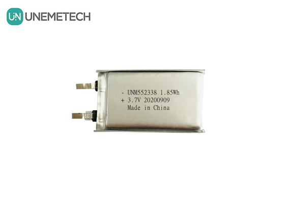 3.7V 500mAh Baterai Lithium Polimer Terisi Ulang 552338 untuk Produk Digital 3C