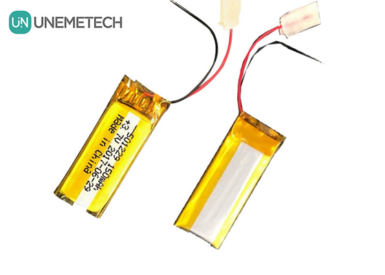 Lithium Polymer Li-Ion Battery 3.7V 150mAh 501229 untuk Bagian Peralatan Elektronik