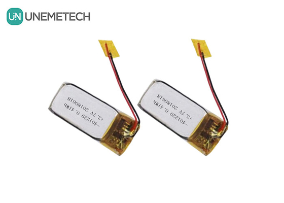 Baterai Li-Ion Polymer Custom 3.7 V 110mAh 401229 Baterai Lipo Kecil Untuk Kasus Pengisian Earphone