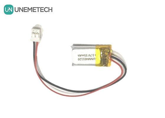 401120 3.7V 55mAh Baterai Lipo Custom Made / Headphone Baterai Lipo Isi Ulang