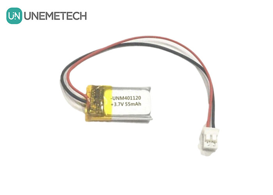 401120 3.7V 55mAh Baterai Lipo Custom Made / Headphone Baterai Lipo Isi Ulang