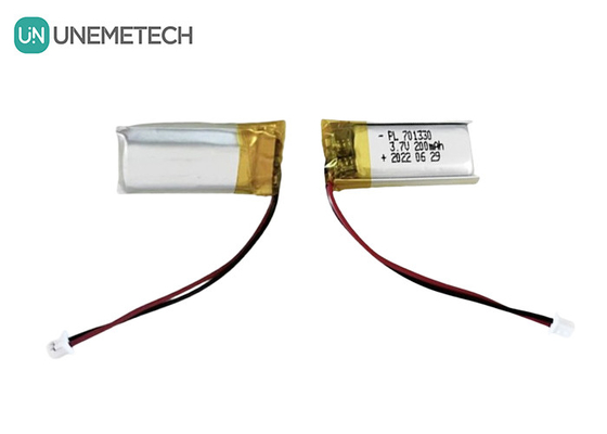 3.7V 200mAh Single Cell Lithium Polymer Battery 701330 Bag Battery untuk Headset