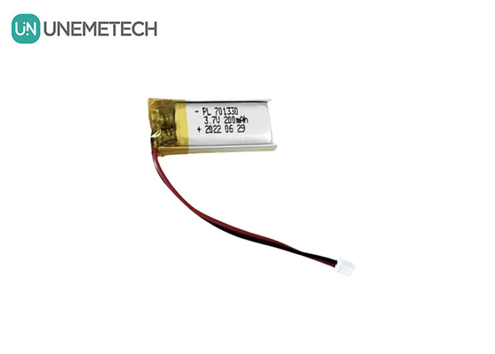 3.7V 200mAh Single Cell Lithium Polymer Battery 701330 Bag Battery untuk Headset