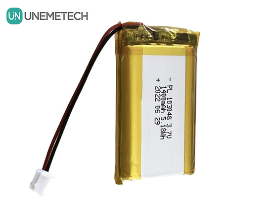 3.7V 1400mAh Baterai Li-Polymer Terisi ulang 103048 Li-Ion Polymer Battery Pack Untuk Perangkat Digital
