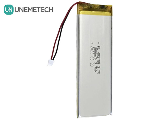 Kotak pengisian Baterai Lithium Polymer 1000mah 3.7V Baterai Li-Polymer isi ulang 402780
