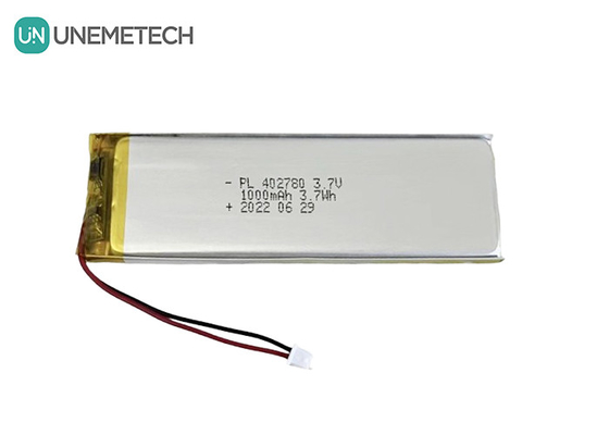 Kotak pengisian Baterai Lithium Polymer 1000mah 3.7V Baterai Li-Polymer isi ulang 402780