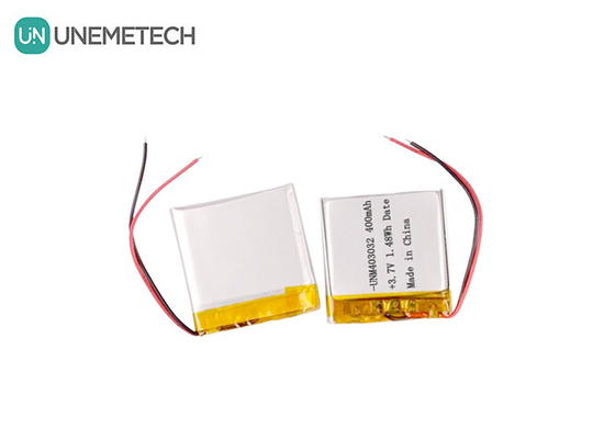 403032 4.2V Baterai Lithium Ion Polymer Custom 3.7 V 400mAh Baterai Li Ion Polymer Untuk Produk Elektronik