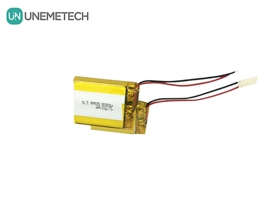 3.7V Baterai LiPo Custom 520mAh Baterai Lithium Ion Polymer 503035 Untuk Perangkat Wearable
