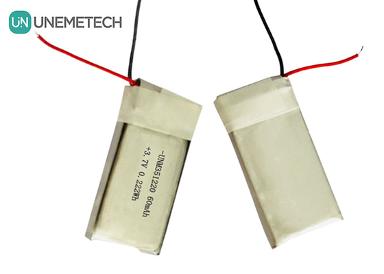 3.7V 60mAh Baterai Lipo Terisi Ultraman 351220 Untuk Produk Wearable