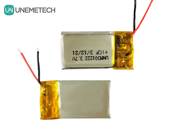 Headset nirkabel baterai Li Poly terisi ulang 3.7V 60mah Baterai Li-polimer kecil 301222