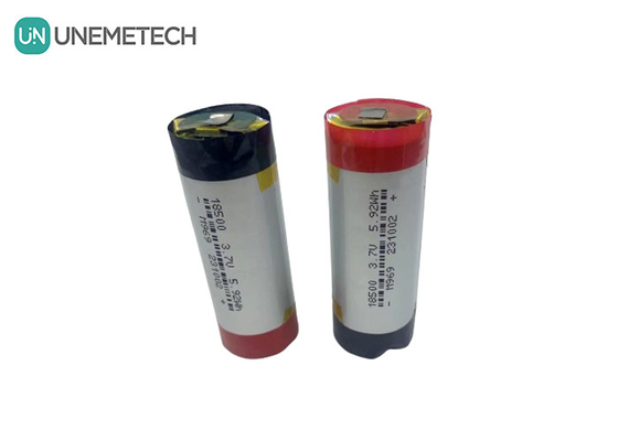 3A Baterai LiPo Silinder 3.7V 1600mAh 18500 Baterai Lithium Polymer Untuk Elektronik Konsumen