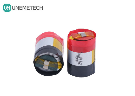 18250 630mAh 3.7V Baterai Li-ion Polimer Silinder Terisi ulang Dengan 5A Plus Discharge Current