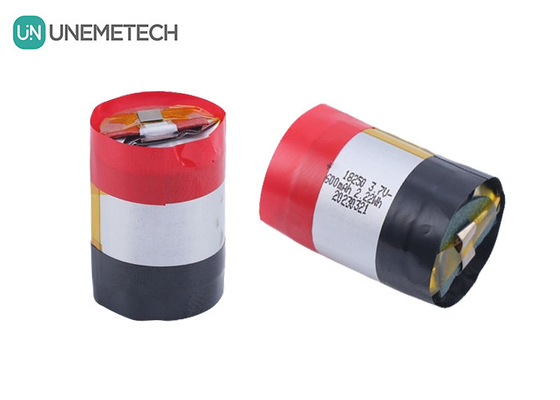 18250 630mAh 3.7V Baterai Li-ion Polimer Silinder Terisi ulang Dengan 5A Plus Discharge Current