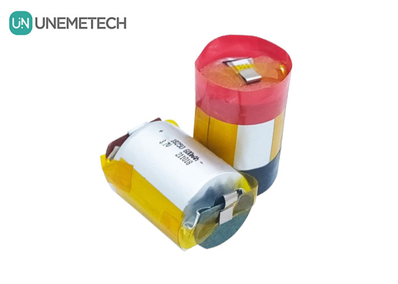 18250 630mAh 3.7V Baterai Li-ion Polimer Silinder Terisi ulang Dengan 5A Plus Discharge Current