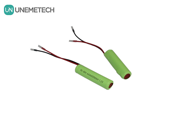 Umur Siklus Panjang NiMH AA 1.2V 600mAh Baterai isi ulang AA600 Untuk Mainan