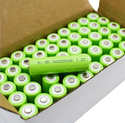 OEM ODM NiMH Baterai 1.2V AA 2300mAh Baterai isi ulang AA2300 Untuk Mikrofon Wireless