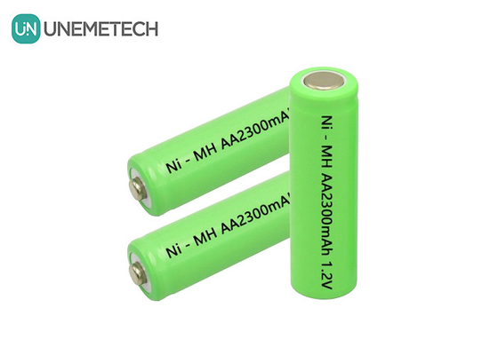 OEM ODM NiMH Baterai 1.2V AA 2300mAh Baterai isi ulang AA2300 Untuk Mikrofon Wireless