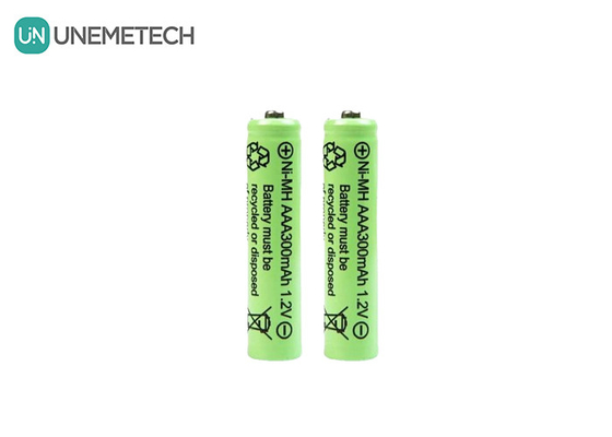 Baterai Ni-MH AAA 1.2V 300mAh Baterai isi ulang untuk lampu surya dan remote controller