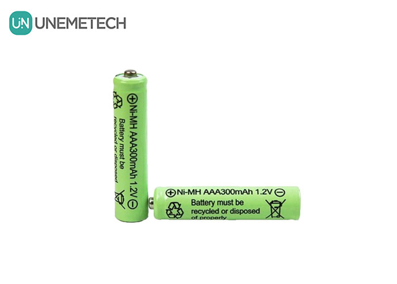 Baterai Ni-MH AAA 1.2V 300mAh Baterai isi ulang untuk lampu surya dan remote controller