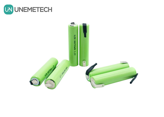 UNEMETECH AAA baterai Ni-MH isi ulang 1.2V 700mAh AAA700 Untuk mesin cukur listrik