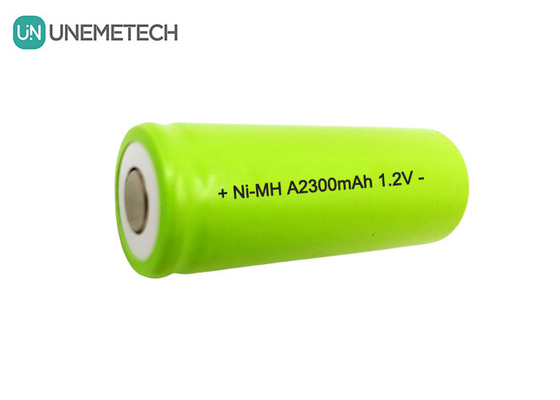 UNEMETECH Ni-MH A 2300mAh Baterai 1.2V A2300 Baterai Nikel Metal Hydride Untuk Mikro-Robot