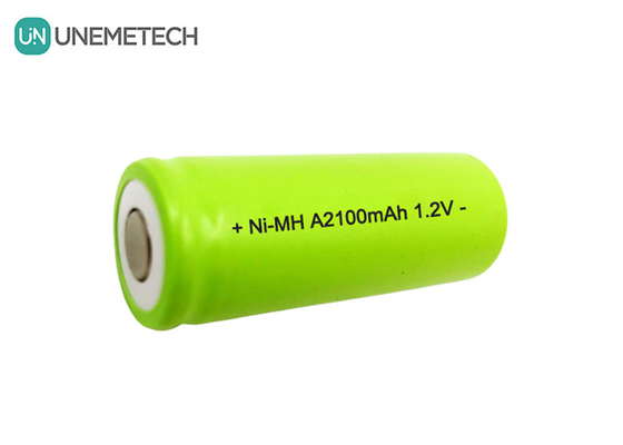 NiMH A2100mAh Baterai 1.2V A 2100mAh Baterai isi ulang Untuk senter CE Disetujui