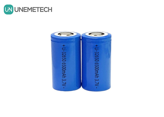3.7V 6500mAh baterai lithium ion isi ulang 32650 Baterai litium militer kapasitas tinggi
