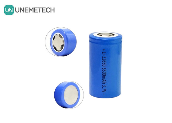 3.7V 6500mAh baterai lithium ion isi ulang 32650 Baterai litium militer kapasitas tinggi