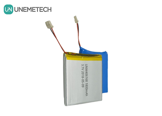 Perangkat medis Lithium Ion Polymer Battery Pack 7.4V 1800mAh 2S 406168 dapat diisi ulang