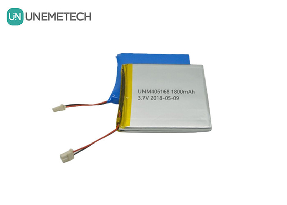 Perangkat medis Lithium Ion Polymer Battery Pack 7.4V 1800mAh 2S 406168 dapat diisi ulang