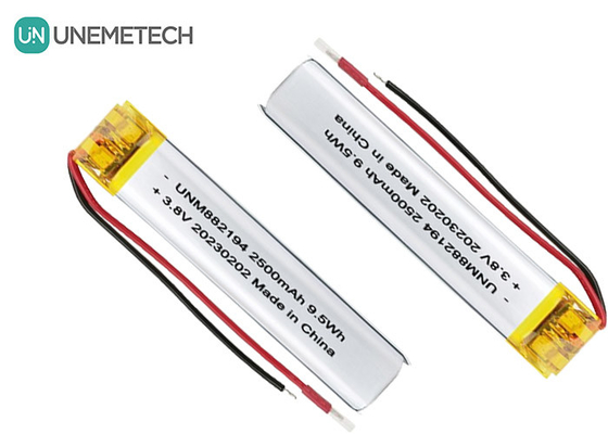 Custom 882194 Baterai LiPo Tegangan Tinggi 4.35V 2500mAh 1 Tahun Garansi