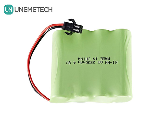 4.8V Nikel-Metal Hydride Baterai 2800mAh Baterai AA isi ulang